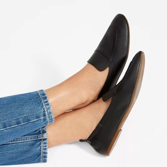 Everlane Day Glove Loafer Black Leather Womens size 8.5-9 - Picture 5 of 8